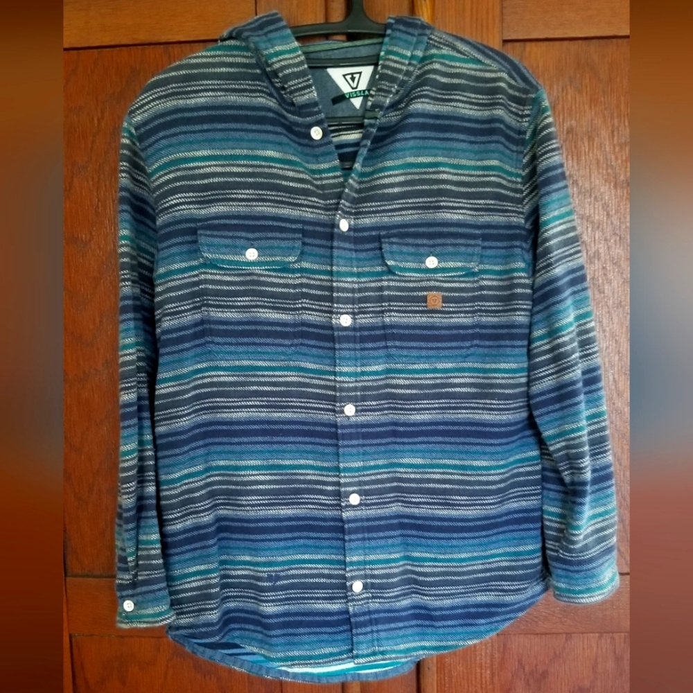 VISSLA Hoodie Flannel